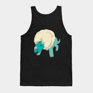 dinosaur triceratops lover of dumplings Tank Top